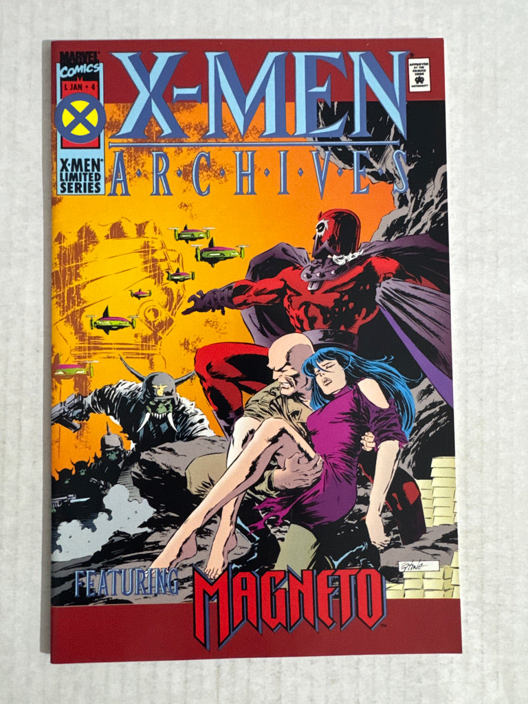 X-MEN ARCHIVES Featuring Magneto #4 NM- Steve Epting Cover
