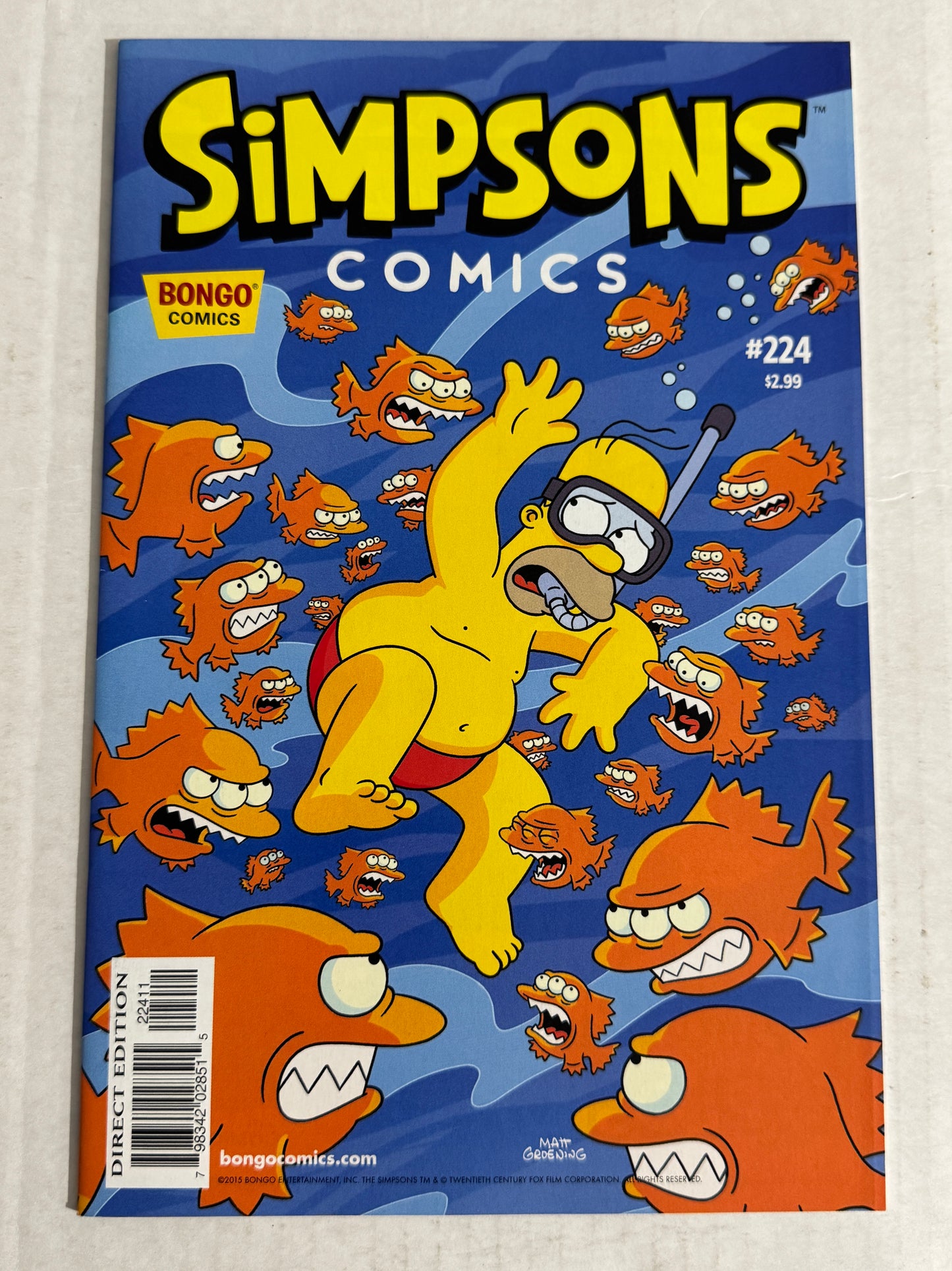 SIMPSONS COMICS #224 NM-
