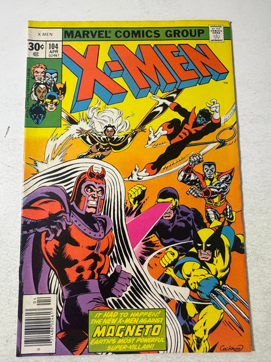 UNCANNY X-MEN #104 VF 1ST APPEARANCE