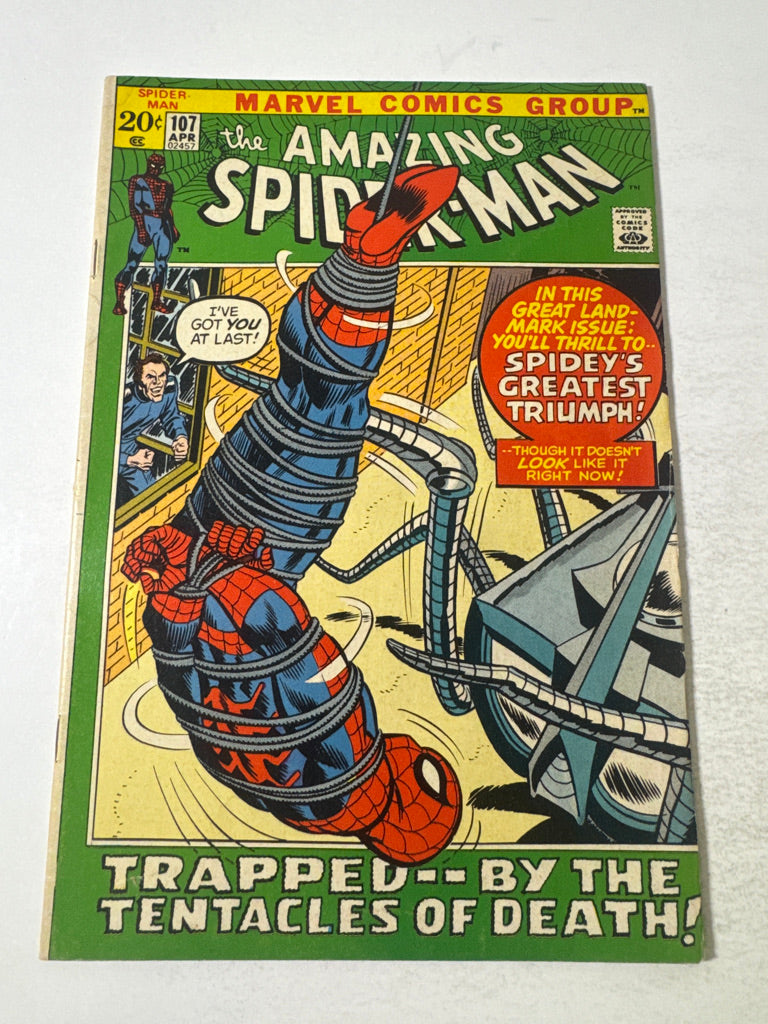 AMAZING SPIDER-MAN #107 FN