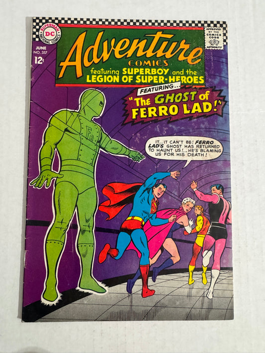 ADVENTURE COMICS #357 VG