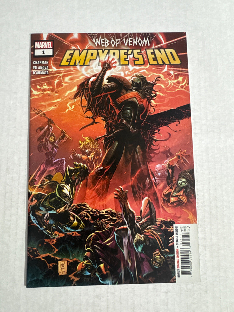 WEB OF VENOM EMPYRE'S END #1 NM