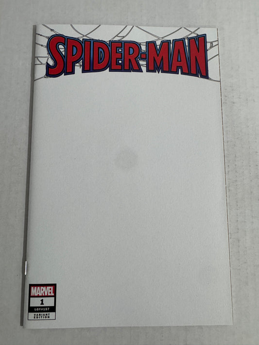 SPIDER-MAN #1 Vol 4 Blank Variant
