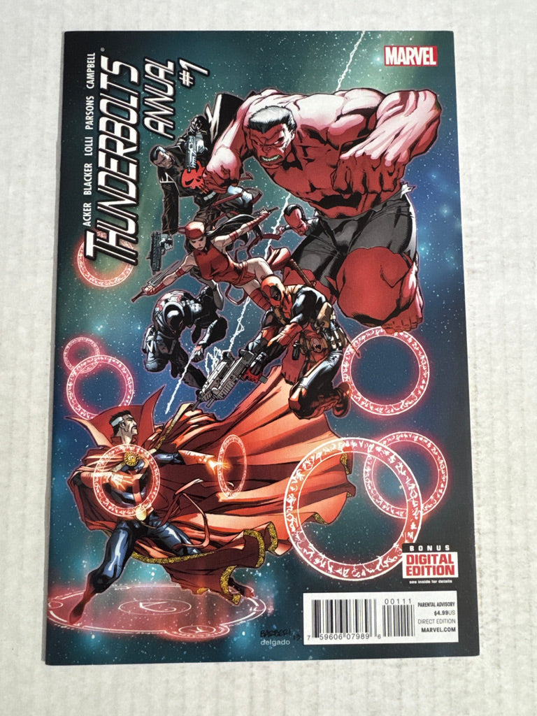 THUNDERBOLTS ANNUAL #1 2014 NM