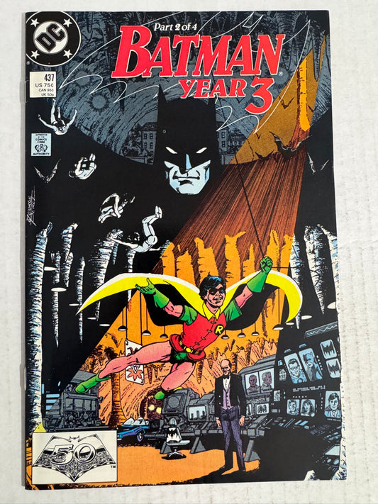 BATMAN #437 NM- George Perez Cover