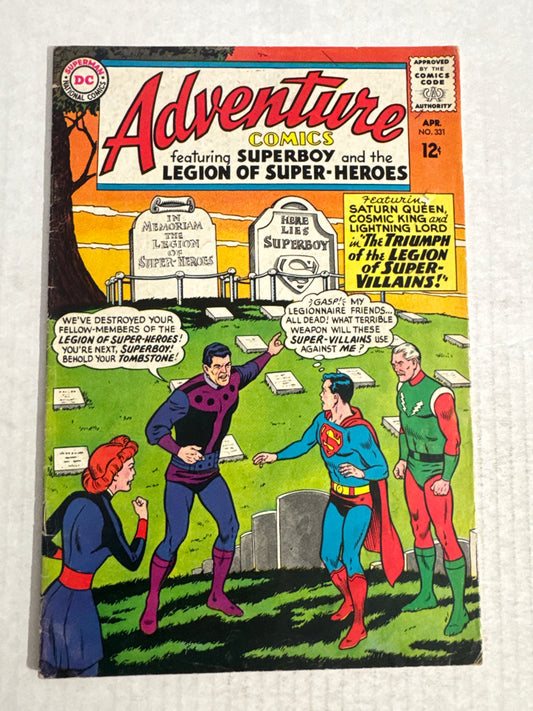ADVENTURE COMICS #331 VG-