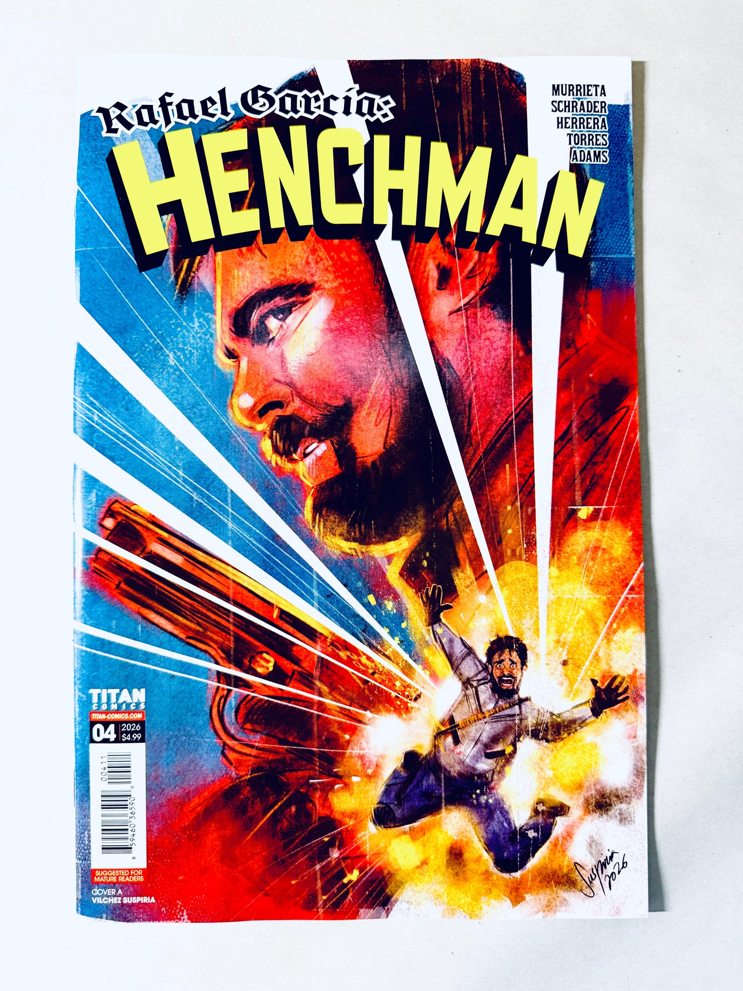 RAFAEL GARCIA: HENCHMAN #4 NM