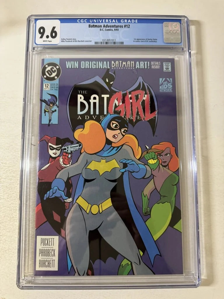 BATMAN ADVENTURES #12 CGC 9.6 1ST APPEARANCE