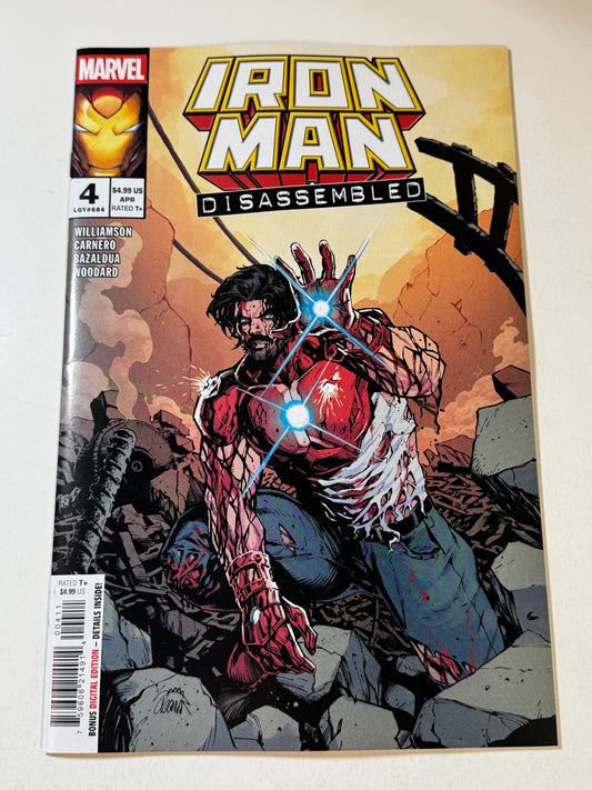 IRON MAN #4 NM Ryan Stegman Cover