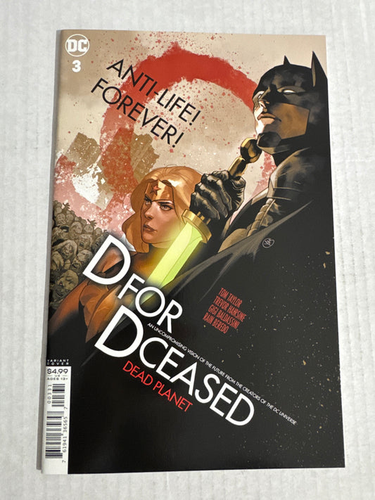 DCEASED Dead Planet #3 NM Yasmine Putri Variant