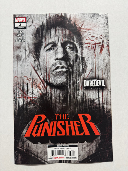 THE PUNISHER #3 NM 2nd Print Photo Variant