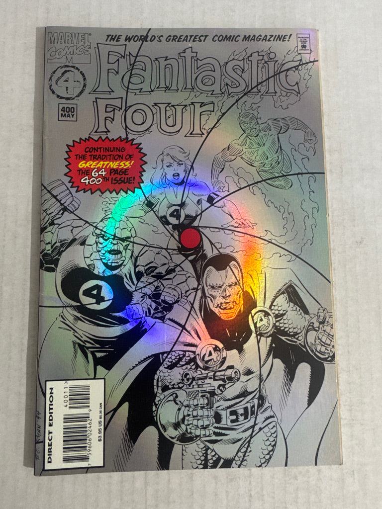 FANTASTIC FOUR #400 VF+ Foil Variant