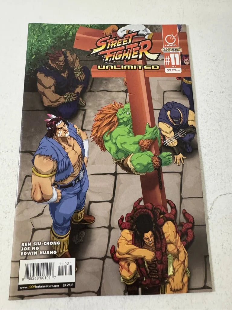 STREET FIGHTER UNLIMITED #11 NM- B Variant