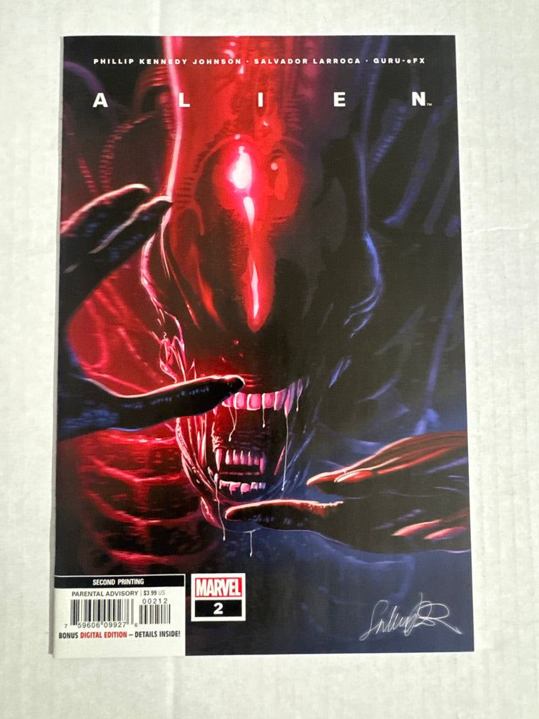 ALIEN #2 NM 2nd Print Salvador Larroca Variant