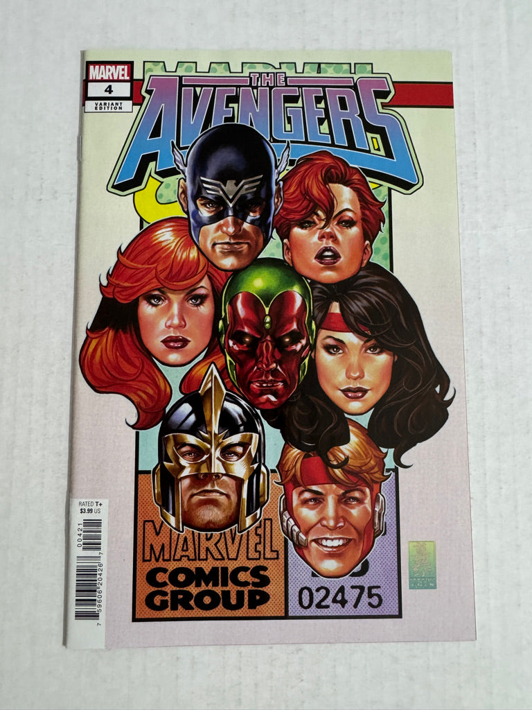 AVENGERS #4 Vol 8 NM Mark Brooks Variant