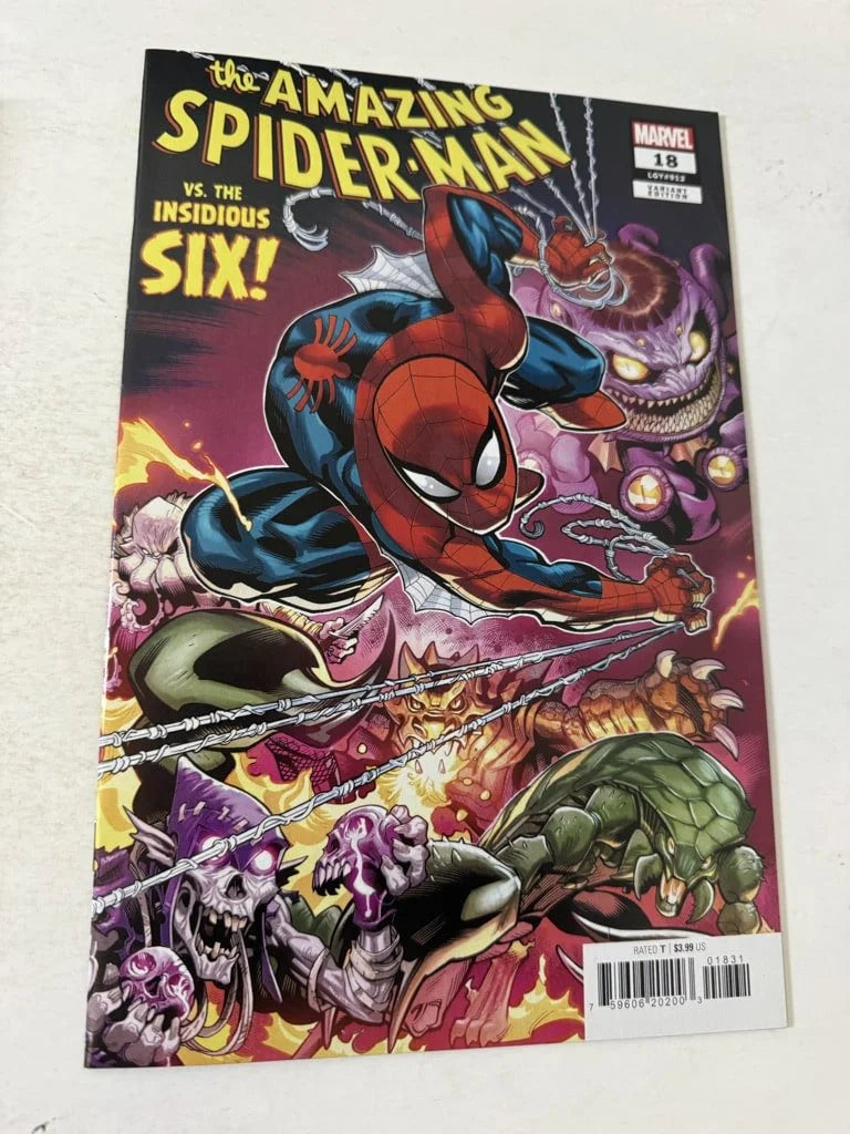 AMAZING SPIDER-MAN #18 Vol 6 NM 1:25 Ed McGuinness Variant