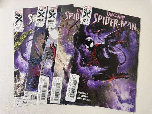 UNCANNY SPIDER-MAN #1-5 NM Set