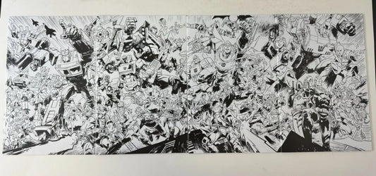 TRANSFORMERS #9 VOID RIVALS #10 SCARLETT #1 DETRO #1 NM B/W Virgin Connecting Variant Set