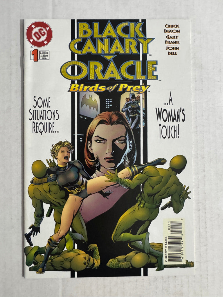 BLACK CANARY ORACLE BIRDS OF PREY #1 NM Gary Frank Cover 1ST APPEARANCE