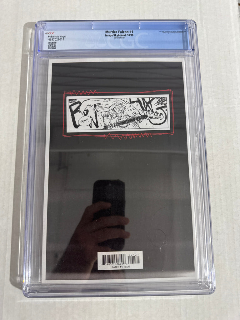 MURDER FALCON #1 9.8 CGC Daniel Warren Johnson Judas Priest Homage Variant