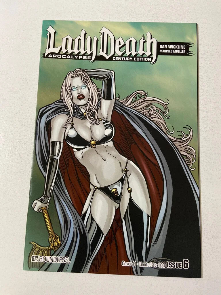 LADY DEATH Apocalypse #6 NM- Century Edition H Variant LTD to 100