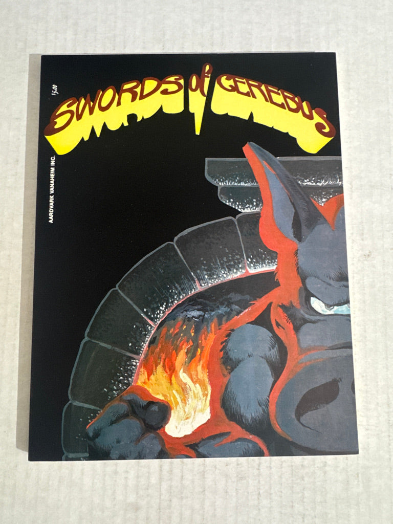 SWORDS OF CEREBUS Vol 2 2nd Print NM  SIGNED by Dave Sim