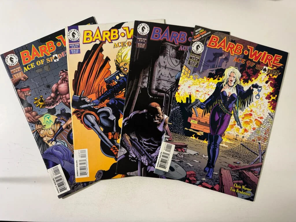 BARB WIRE Ace of Spades #1-4 NM Set