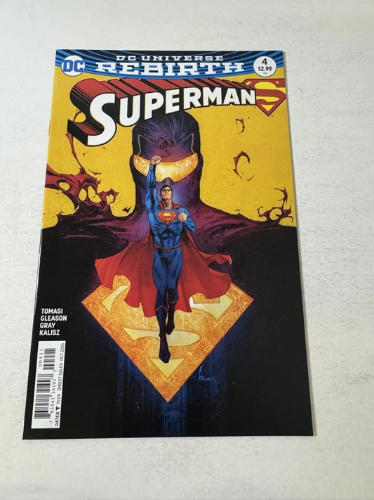 SUPERMAN #4 Vol 4 NM Rocafort Variant