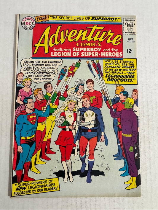 ADVENTURE COMICS #337 FN