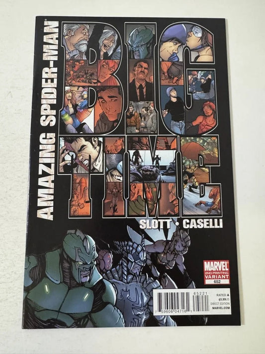 AMAZING SPIDER-MAN #652 VF/NM 2nd Print Variant