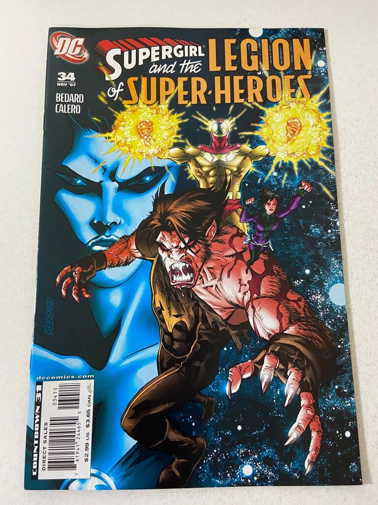 SUPERGIRL AND THE LEGION OF SUPER-HEROES #34 VF/NM