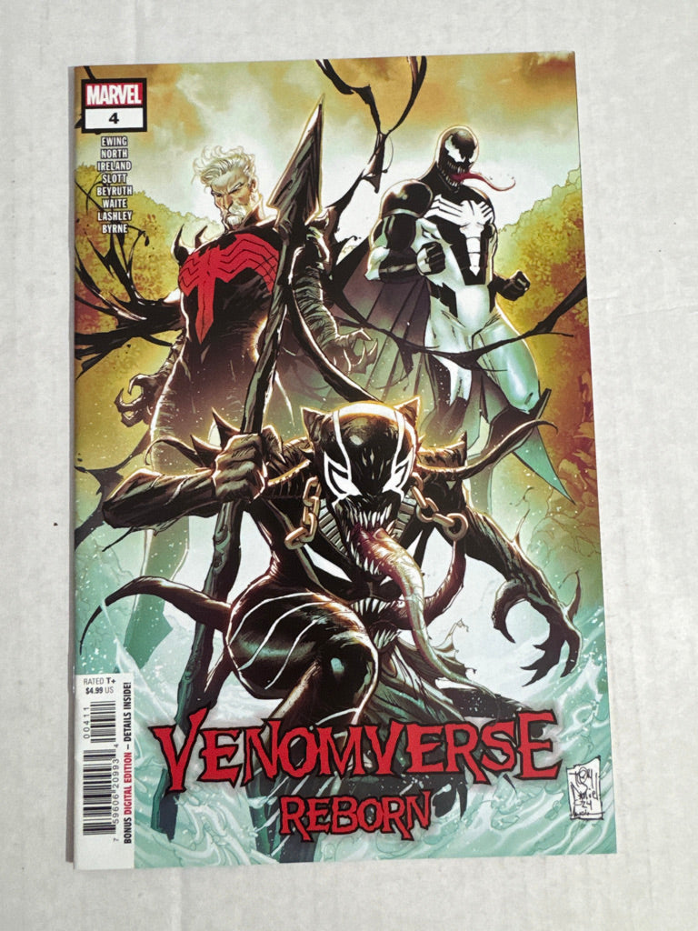 VENOMVERSE REBORN #4 NM Tony Daniel Cover