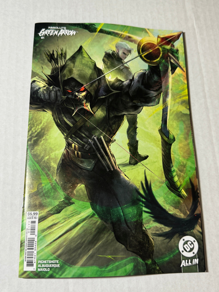 ABSOLUTE GREEN ARROW #1 NM Ivan Tao Variant