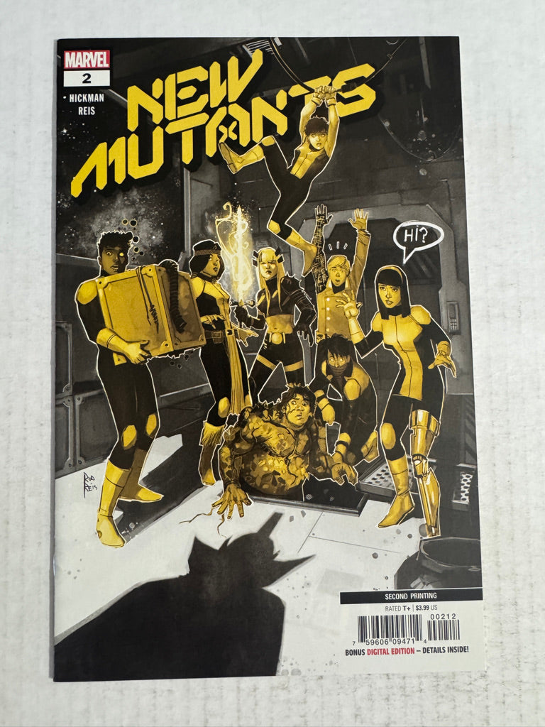 NEW MUTANTS #2 Vol 4 NM 2nd Print Variant