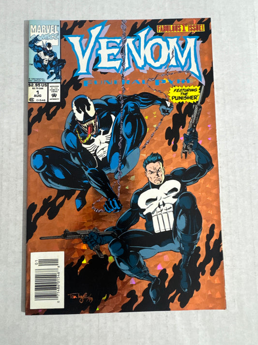 VENOM FUNERAL PYRE #1 NEWSSTAND