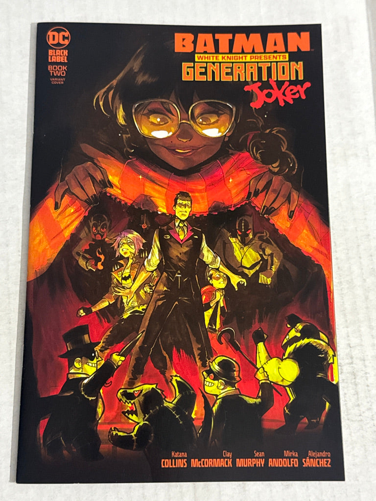 BATMAN WHITE KNIGHT: GENERATION JOKER #2 NM Mirka Andolfo Variant