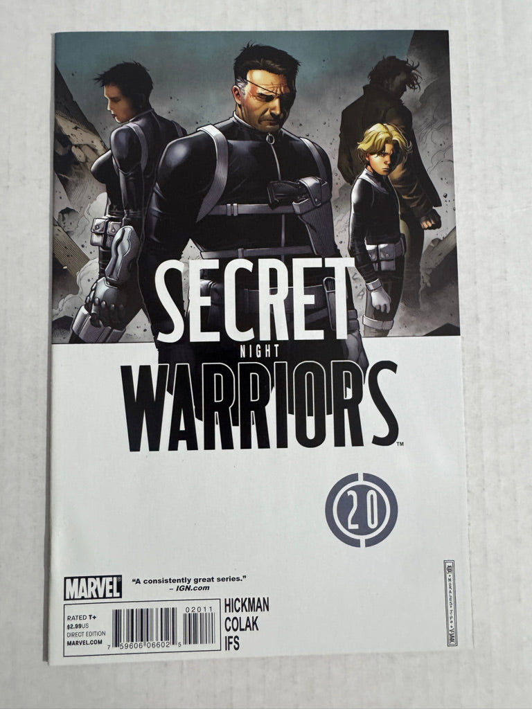 SECRET WARRIORS #20 NM Jim Cheung Cover