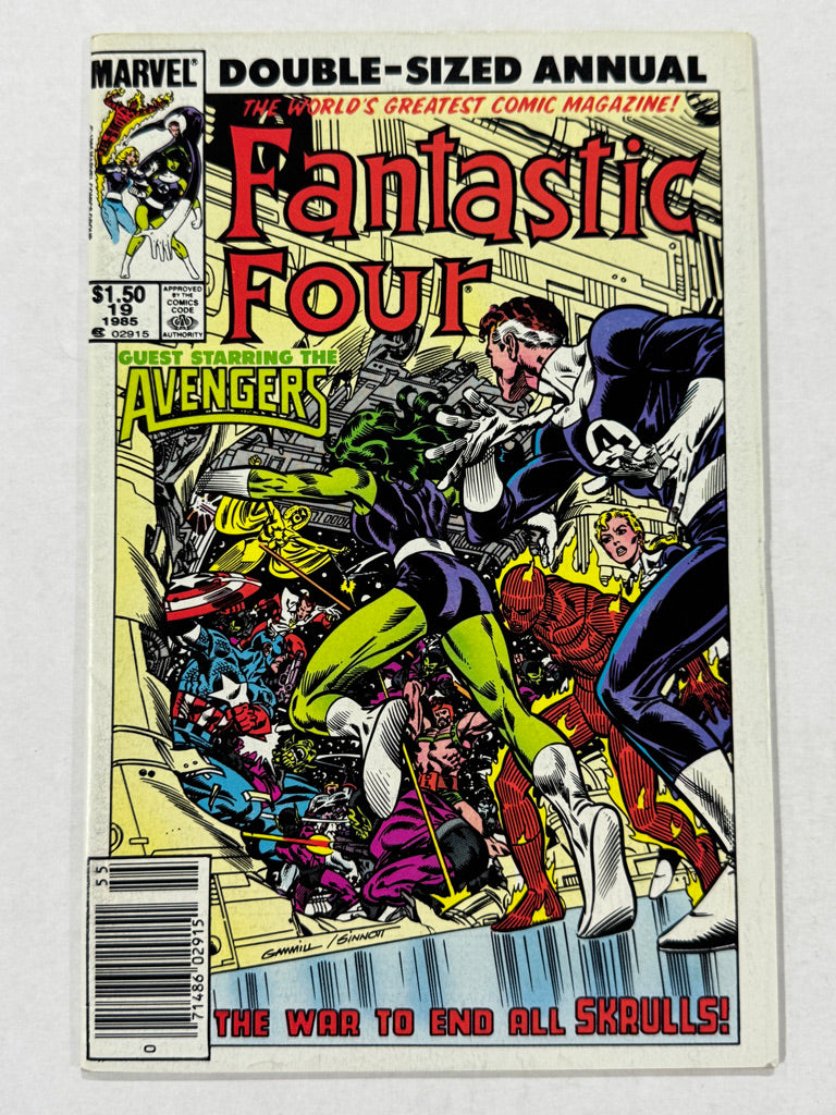 FANTASTIC FOUR ANNUAL #19 VF CANADIAN PRICE VARIANT