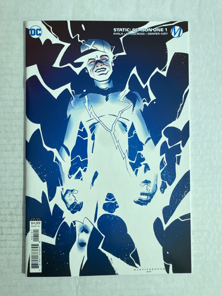 STATIC SHOCK SEASON ONE #1 NM Martinborough Variant