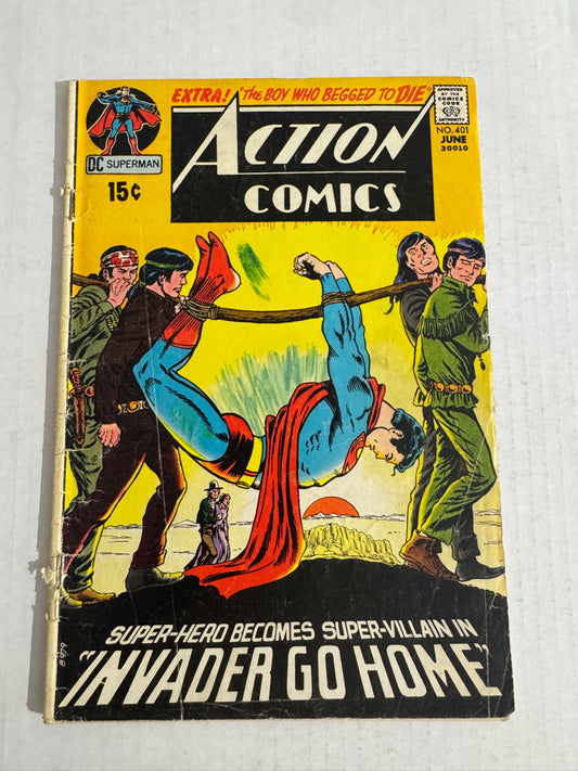 ACTION COMICS #401 GD Neal Adams Cover