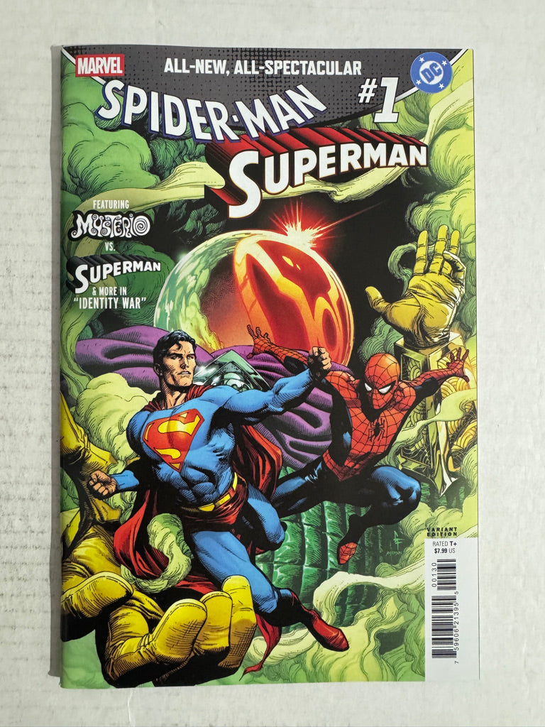MARVEL / DC: SPIDER-MAN / SUPERMAN #1 NM Gary Frank Variant
