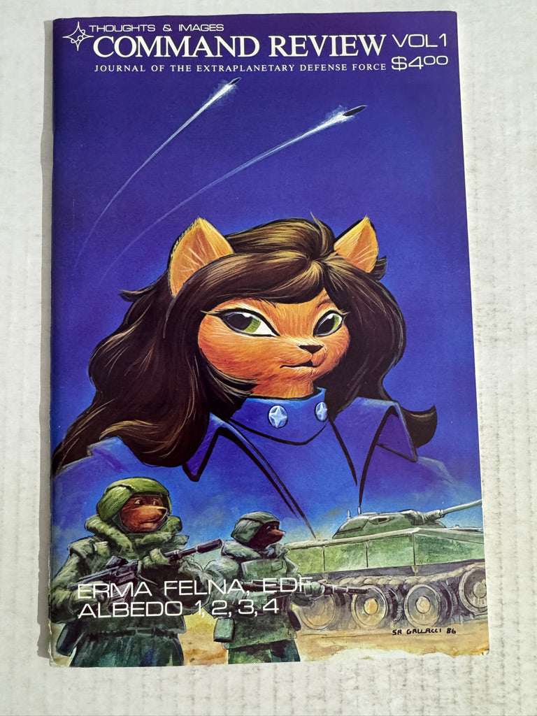 COMMAND REVIEW #1 VF/NM