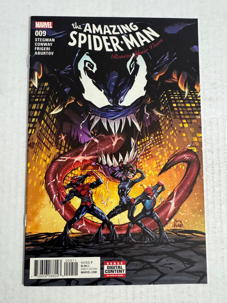 AMAZING SPIDER-MAN RENEW YOUR VOWS #9 Vol 2 NM-