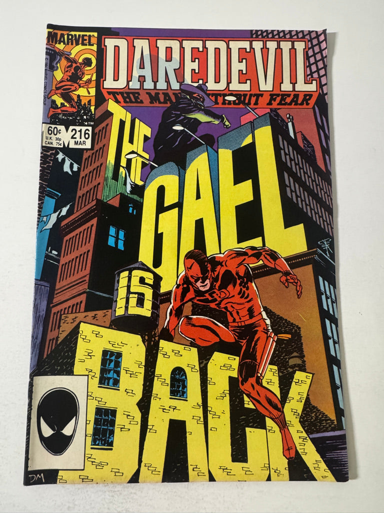 DAREDEVIl #216 VF/NM