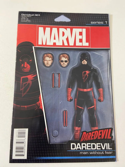 DAREDEVIL #1 Vol 5 NM Action Figure Variant 1ST APPEARANCE