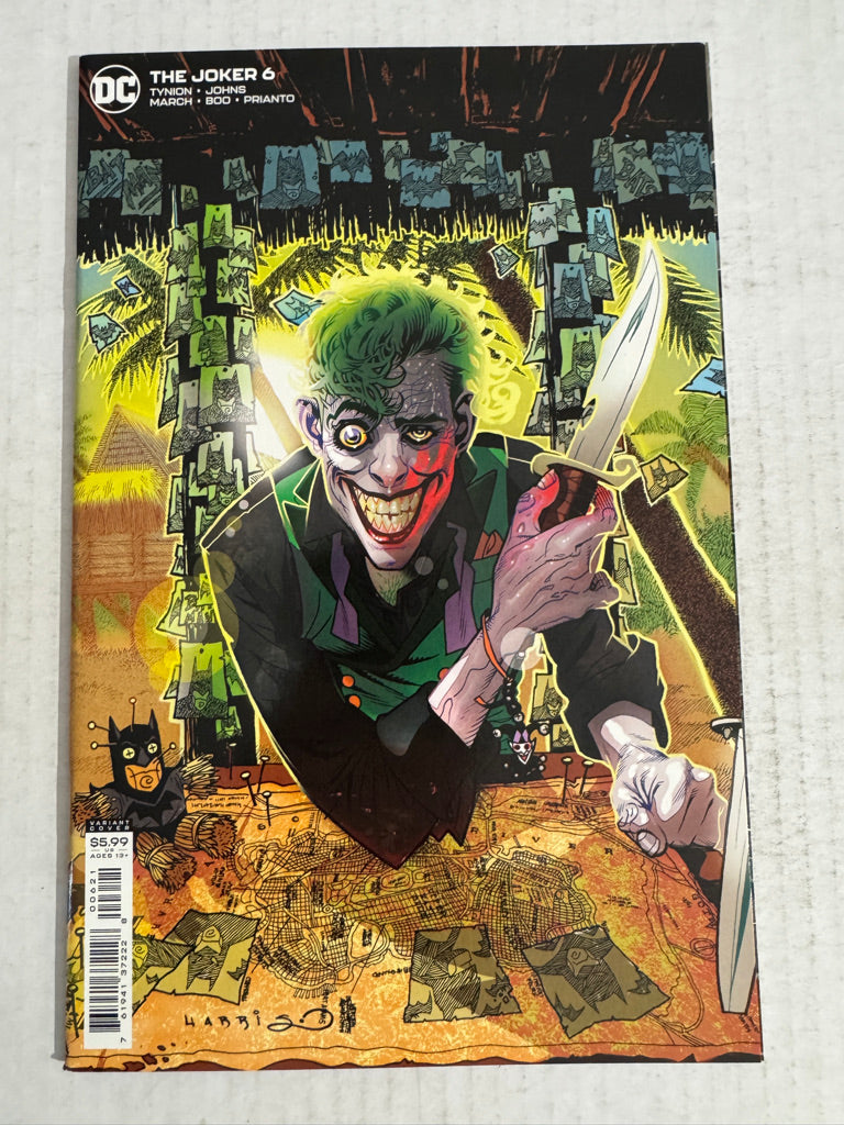 JOKER #6 Vol 2 NM Tony Harris Variant