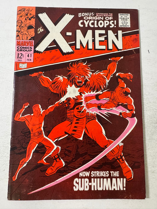X-MEN #41 FN 1ST APPEARANCE