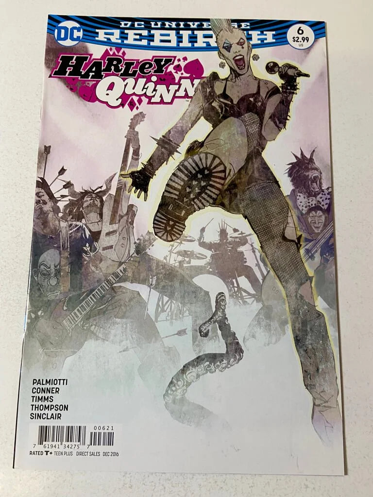 HARLEY QUINN #6 Vol 3 NM Bill Sienkiewicz Variant