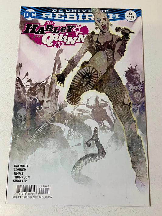HARLEY QUINN #6 Vol 3 NM Bill Sienkiewicz Variant