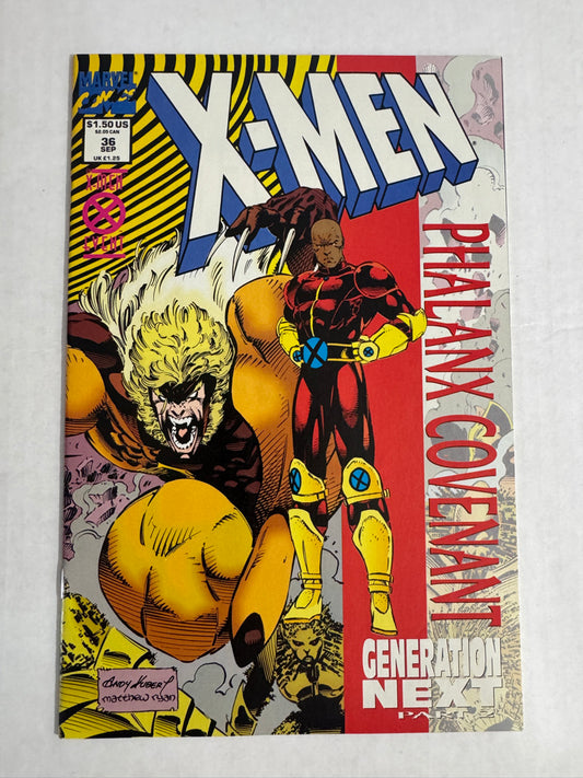 X-MEN #36 NM Red Stripe VARIANT 1ST APPEARANCE